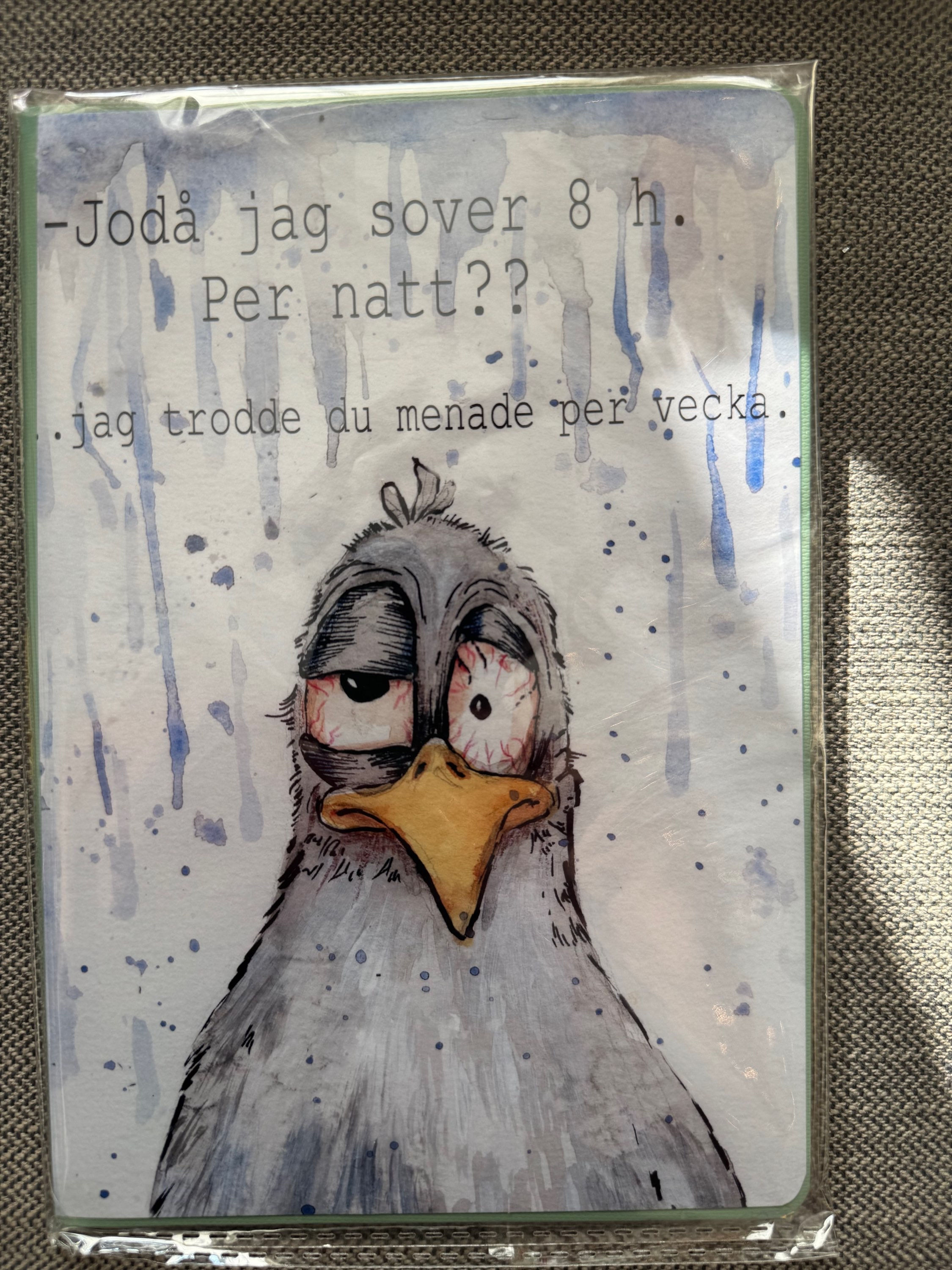 Anteckningsblock A5 "Tröttmåsen"