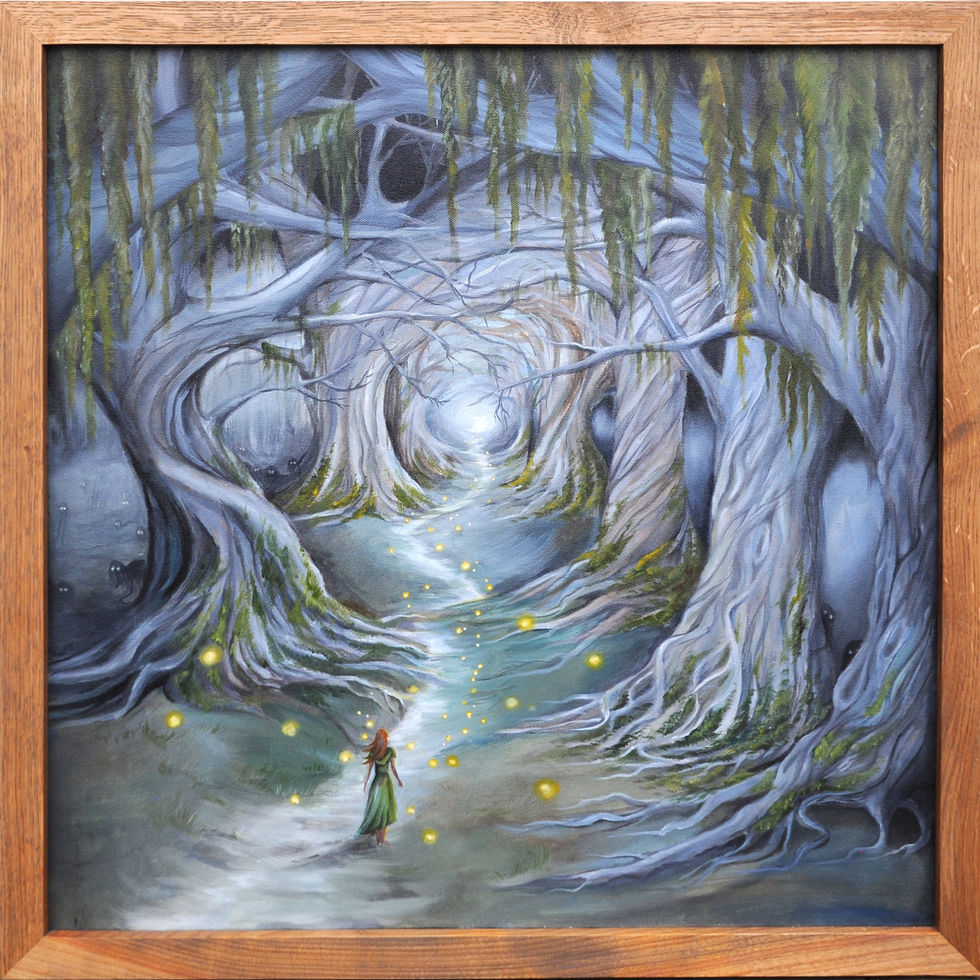 sandynilsson.oljemålning fantasy