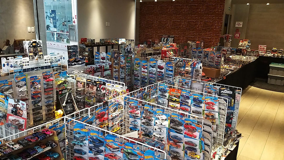 Encontro de Colecionadores de veículos em miniatura