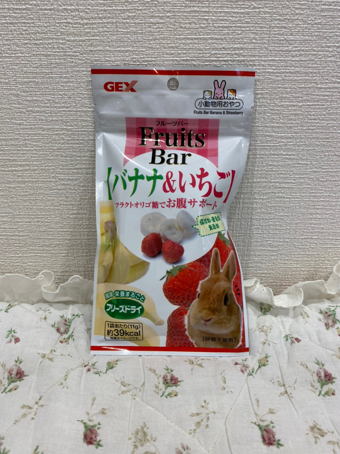 フルーツバーバナナ いちご うさぎ専門店 うさみみ フルーツバーバナナ いちご うさぎ専門店 うさみみ