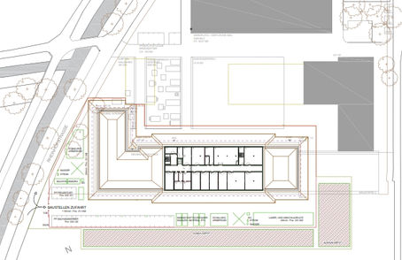 LZSG Salez, Baubeginn Schule + Internat