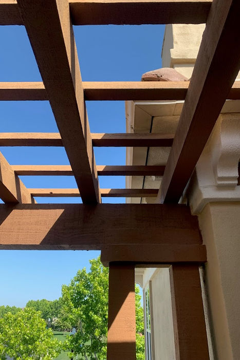 Image showcasing a section of a client's home where our company has successfully repaired wood previously damaged by pests or termites. The restored wood looks healthy and strong, devoid of any signs of past infestation. It's a testament to our effective pest control and repair services, ensuring the longevity of the home's structure.