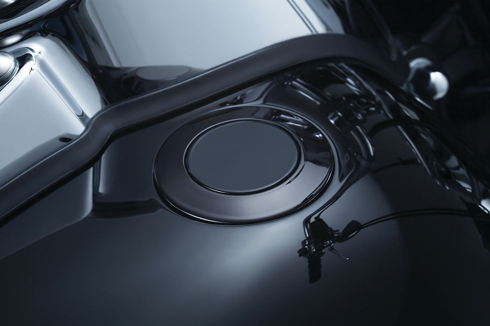 Thumbnail: Flush Mount Pop-Up Gas Cap Black