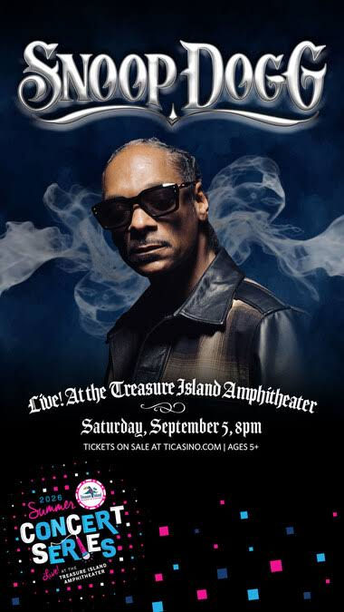 Snoop Dog concert- Treasure Island