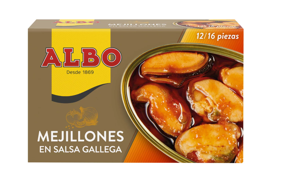 ALBO Miesmuscheln in galizischer Soße