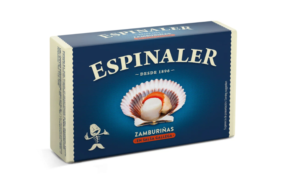 ESPINALER Zamburiñas in galicischer Sauce