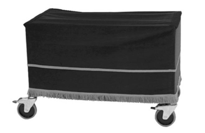 Miniatură: catafalc port sicriu cu roti model fix din aluminiu