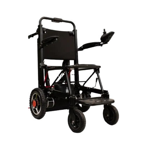 Miniatură: scaun elevator pentru scari cu senile motorizate​​​​​​​ electric