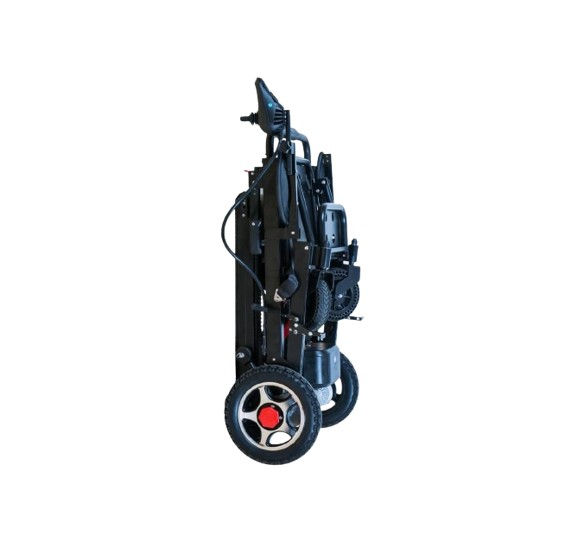 Miniatură: scaun elevator pentru scari cu senile motorizate​​​​​​​ electric