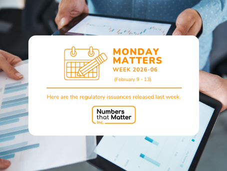 Regulatory Update No. 2026-06