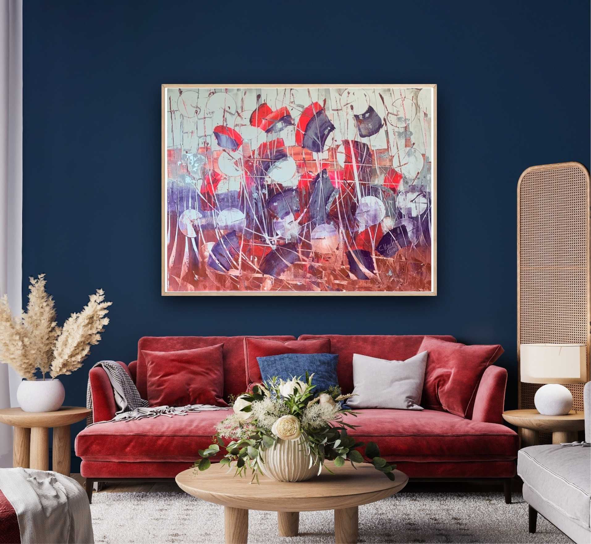 "Colours Melody 3" Original Acrylic Painting