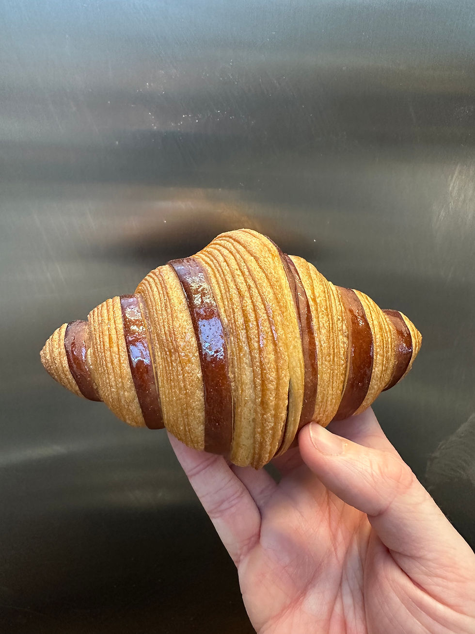 Croissant bicolore l'atelier