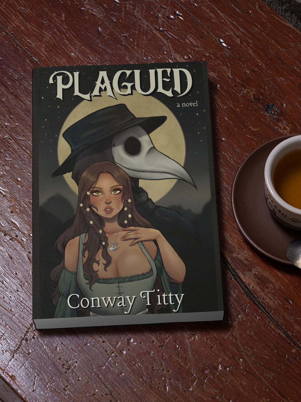 Thumbnail: Plagued Paperback Book
