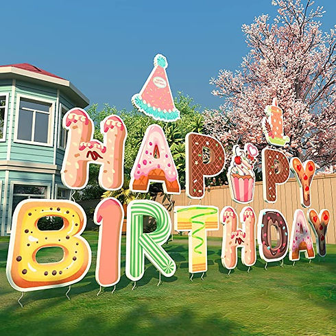 new lawn letters