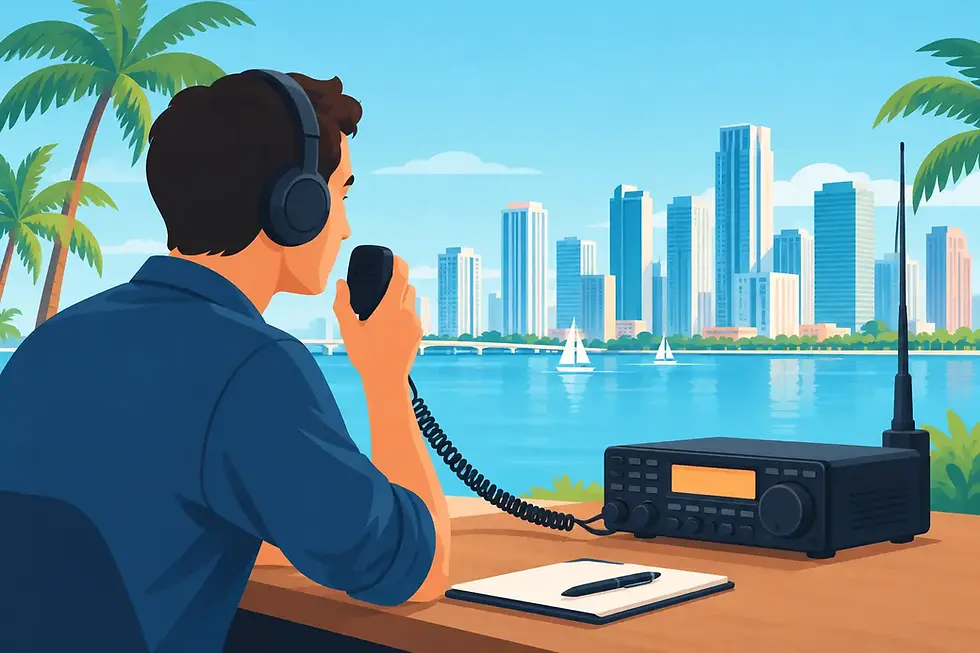 Amateur Radio Builds Miami Communication Skills
