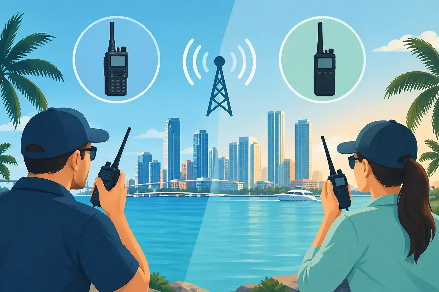 Ham Nets vs GMRS Nets for Miami Operators