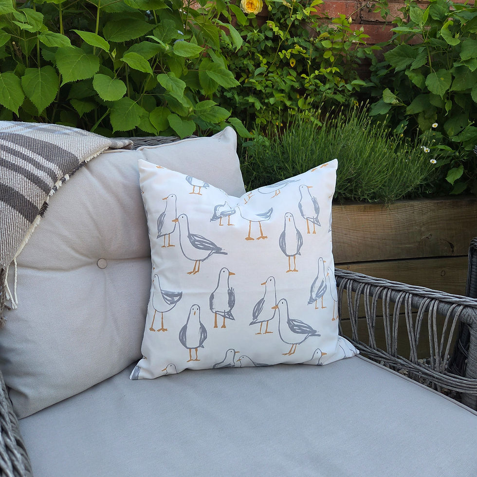 Thumbnail: Cushion Cover - Seacrest Collection | Clarke & Clarke Seaside Fabrics | Envelope