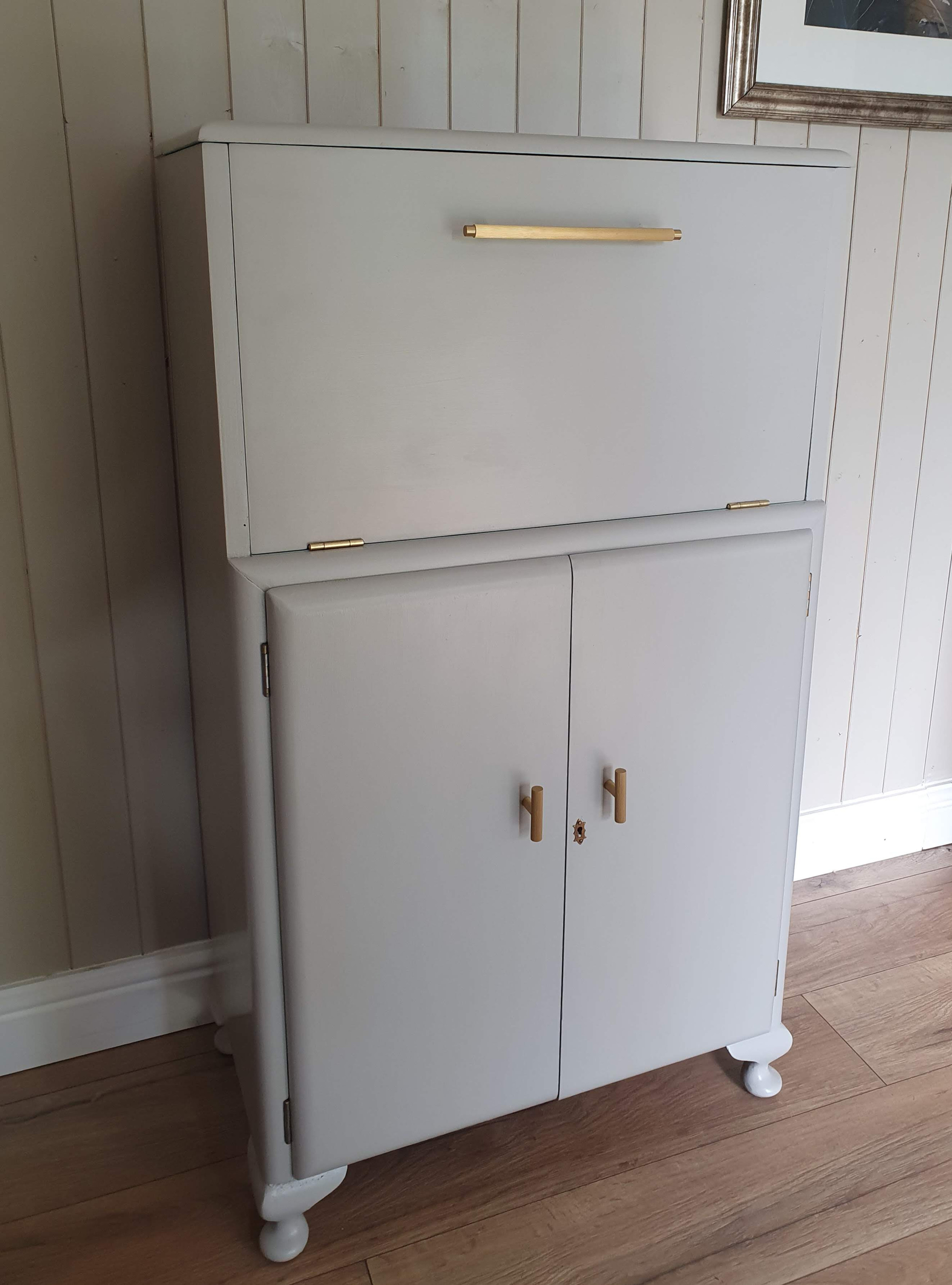 Commission: Reviving A Vintage Drinks Cabinet