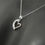 Thumbnail: Dual Heart Silver Pendant Necklace | Lua Jewels