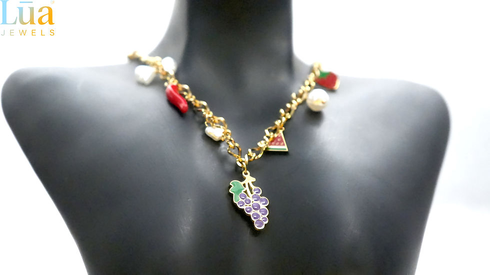 Fruit Charm Fantasy Necklace