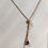 Thumbnail: Dual Crystal Drop Lariat Necklace