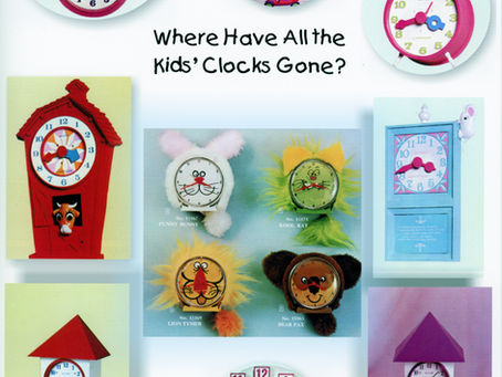Where Have All the Kids' Clocks Gone?