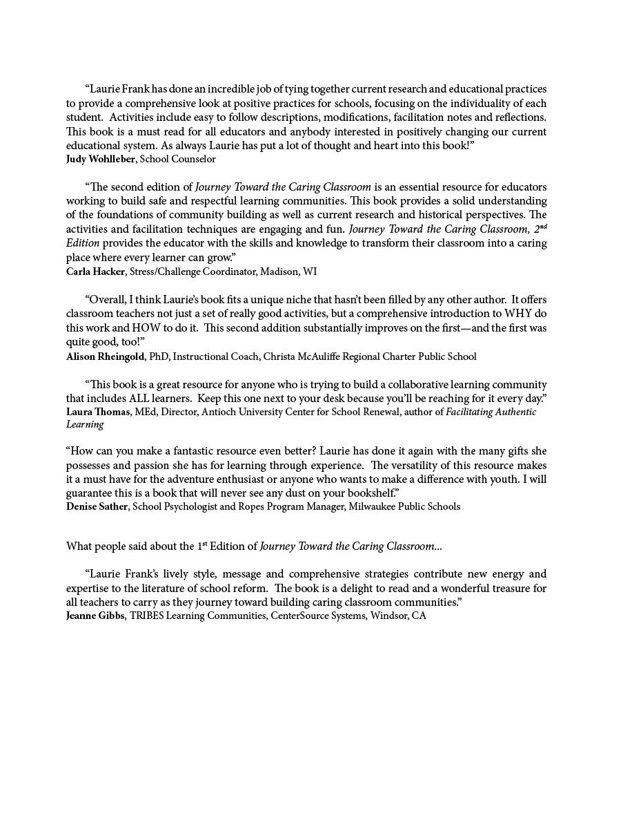 Thumbnail: Journey Towards the Caring Classroom