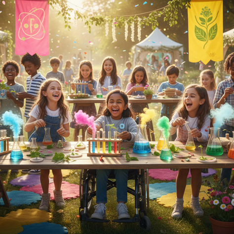 Make Science Fun and Accessible for Kids at home!