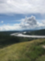 The mighty Peace River, Alberta