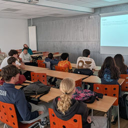 Sensibilisation sécurité routière collège Simone Veil, Montpellier