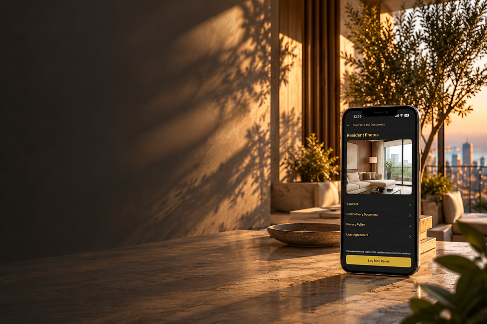 Luxury Terrace Phone Mockup at Golden Hour.png