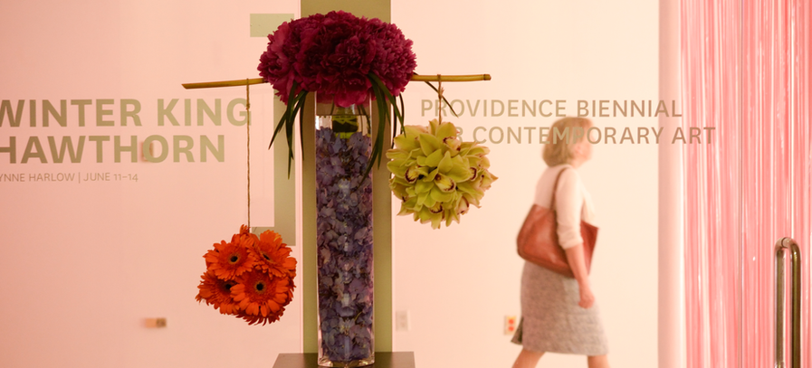 Installation view, © Lynne Harlow, Winter King Hawthorn, 2015