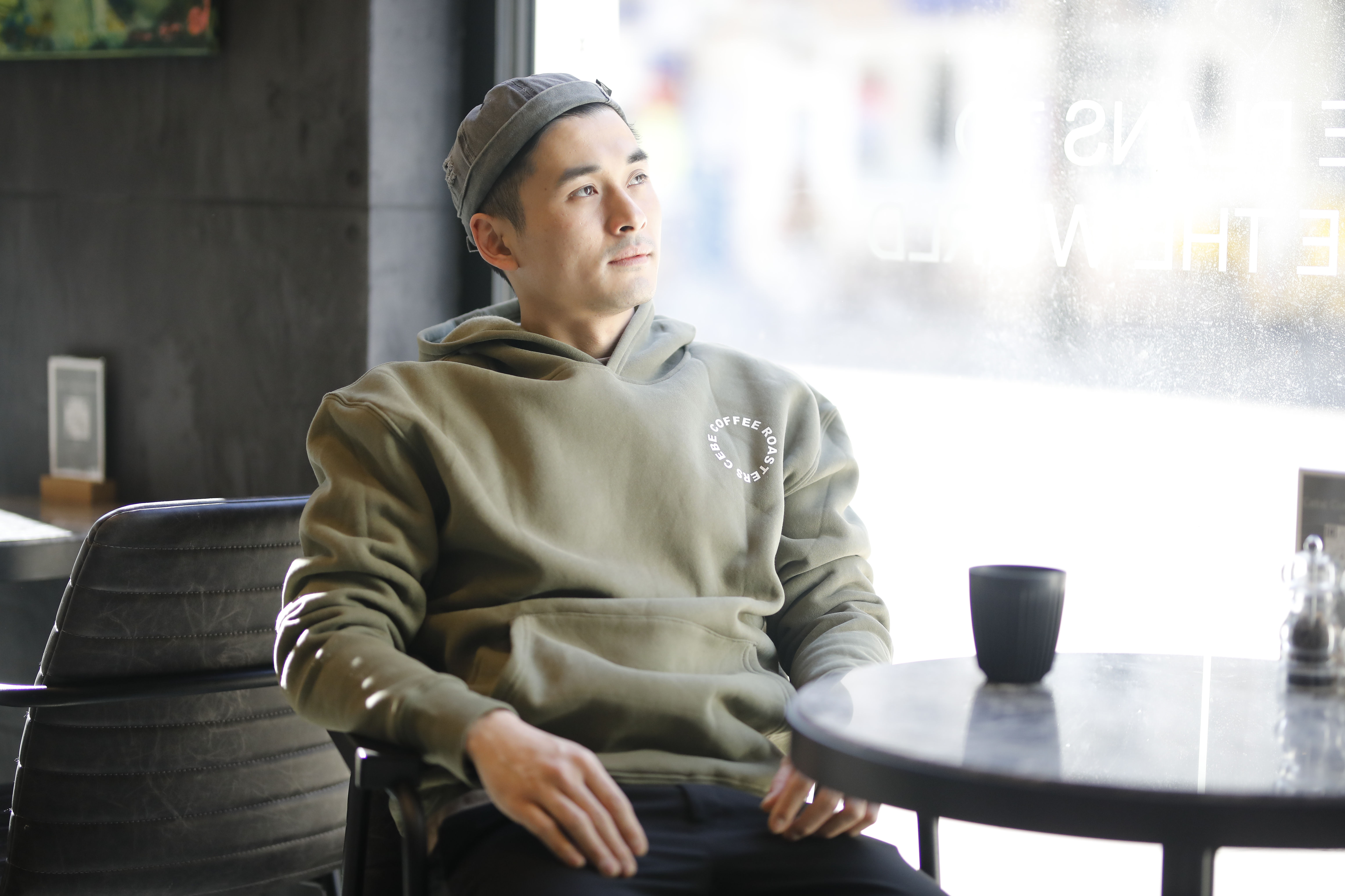 Brimless Cap Washed Grey