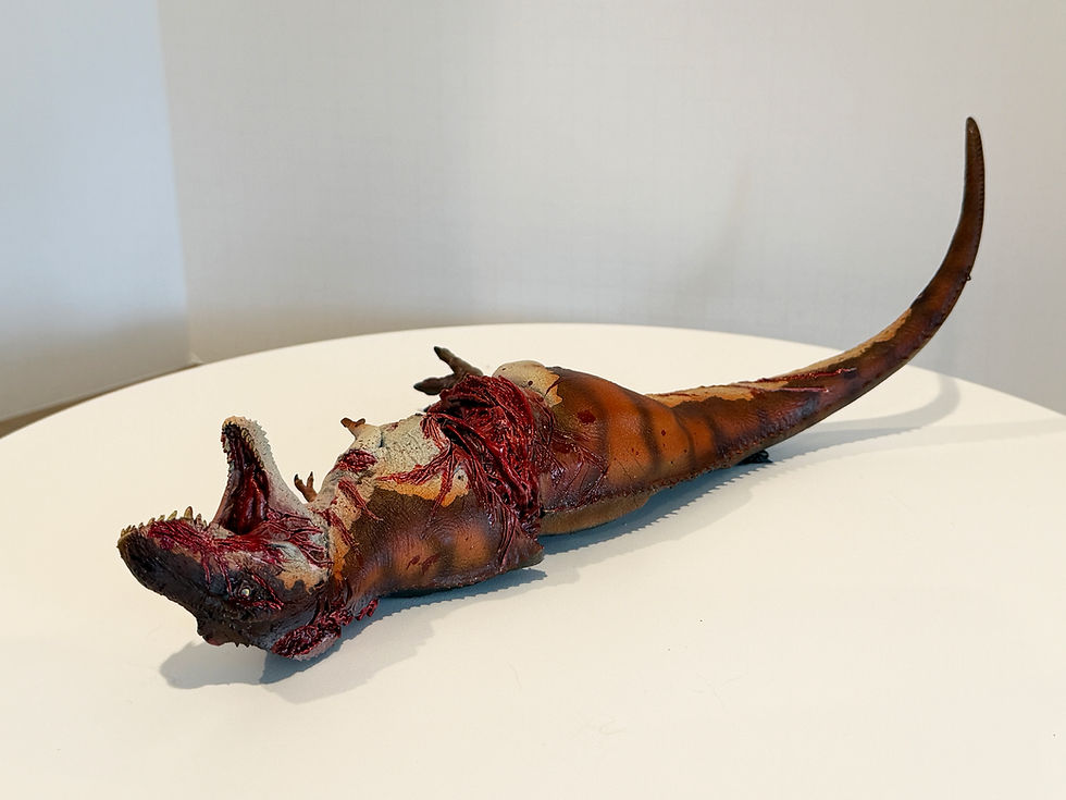 Miniatura: Scientifically Accurate  T. rex Corpse Model Kit – 1:35 Scale Collector Model