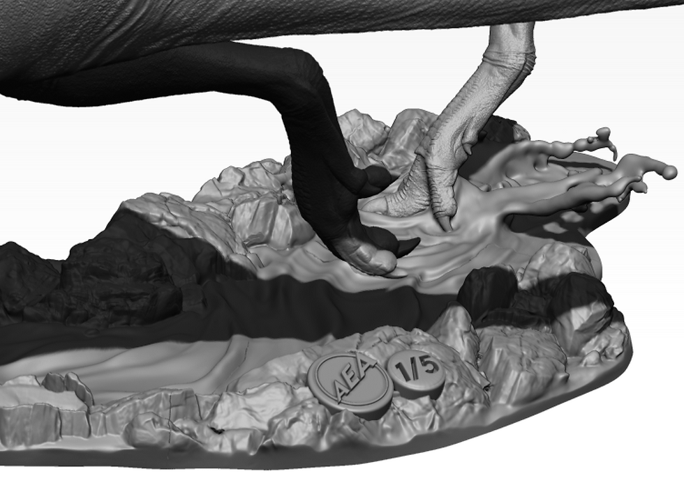 Küçük resim: Scientifically Accurate Juvenile T- rex Model Kit – 1:15 Scale