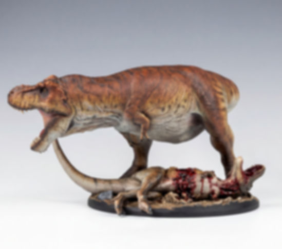 Scientifically Accurate T. rex Model Kit – 1:57 Scale 32mm Miniature Model