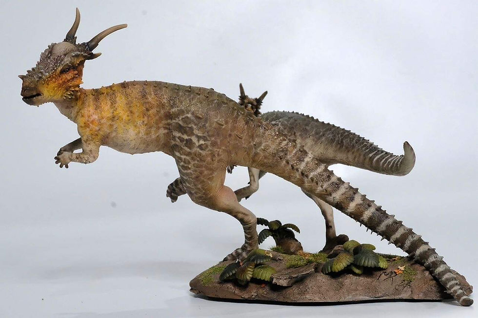 섬네일: Scientifically Accurate Pachycephalosaurus Diorama Model Kit – 1:10 Scale