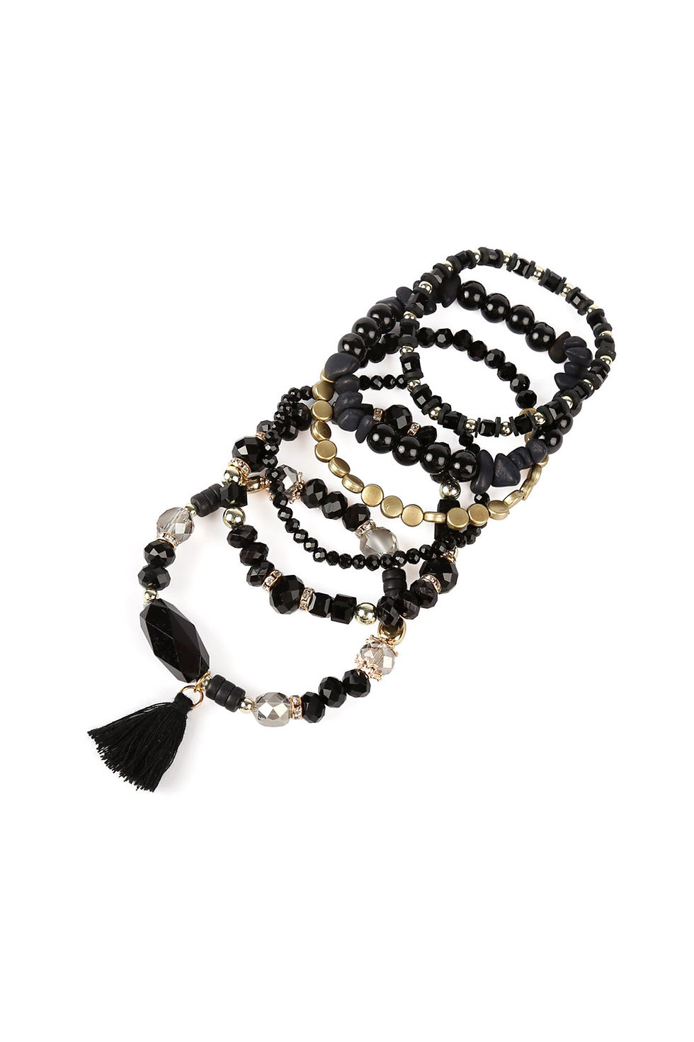 Thumbnail: Boho Tassel Charm Bracelet