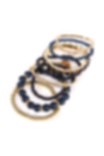 Thumbnail: Multiple Line Classy Stack Bracelet