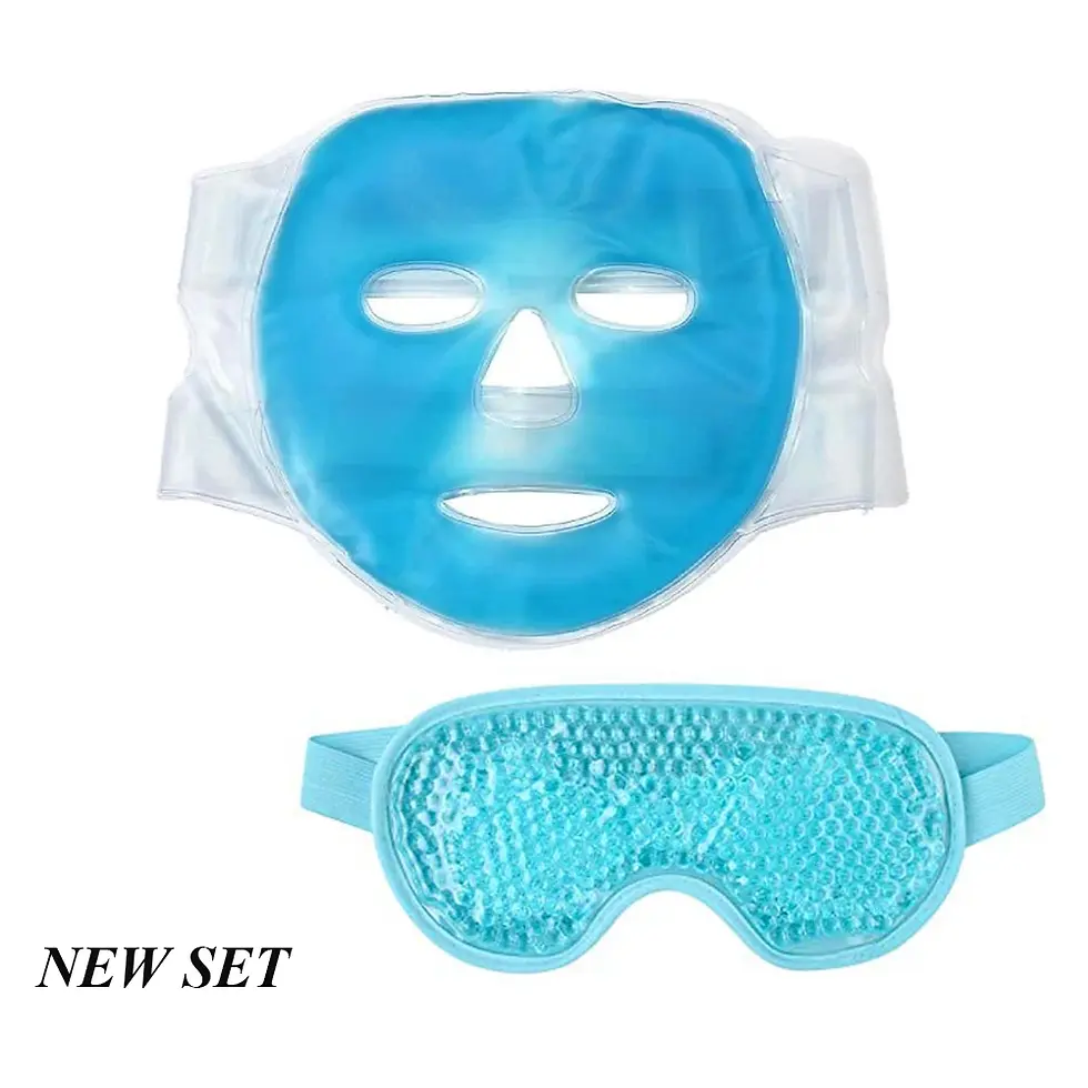 Thumbnail: Ice Gel Eye Face Mask Hot Cold Therapy