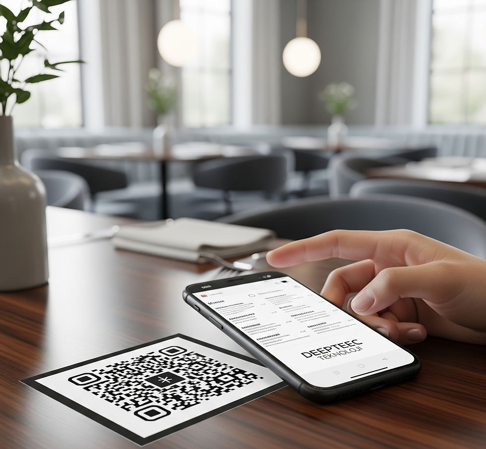 qr menü oluştur
