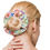 Thumbnail: Close-up back view of blonde woman wearing a Blossoms scrunchie around her bun.