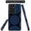 Thumbnail: Samsung Galaxy S21 Ultra tough case (front, side, bottom views). Three blue mandalas against a black background.