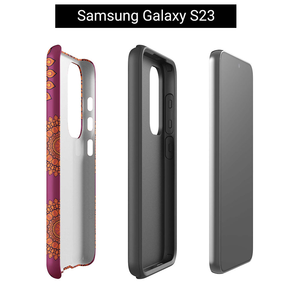 Thumbnail: Outer and inner layers of Samsung Galaxy S23 Tough Case.