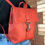 Thumbnail: red cork rucksack