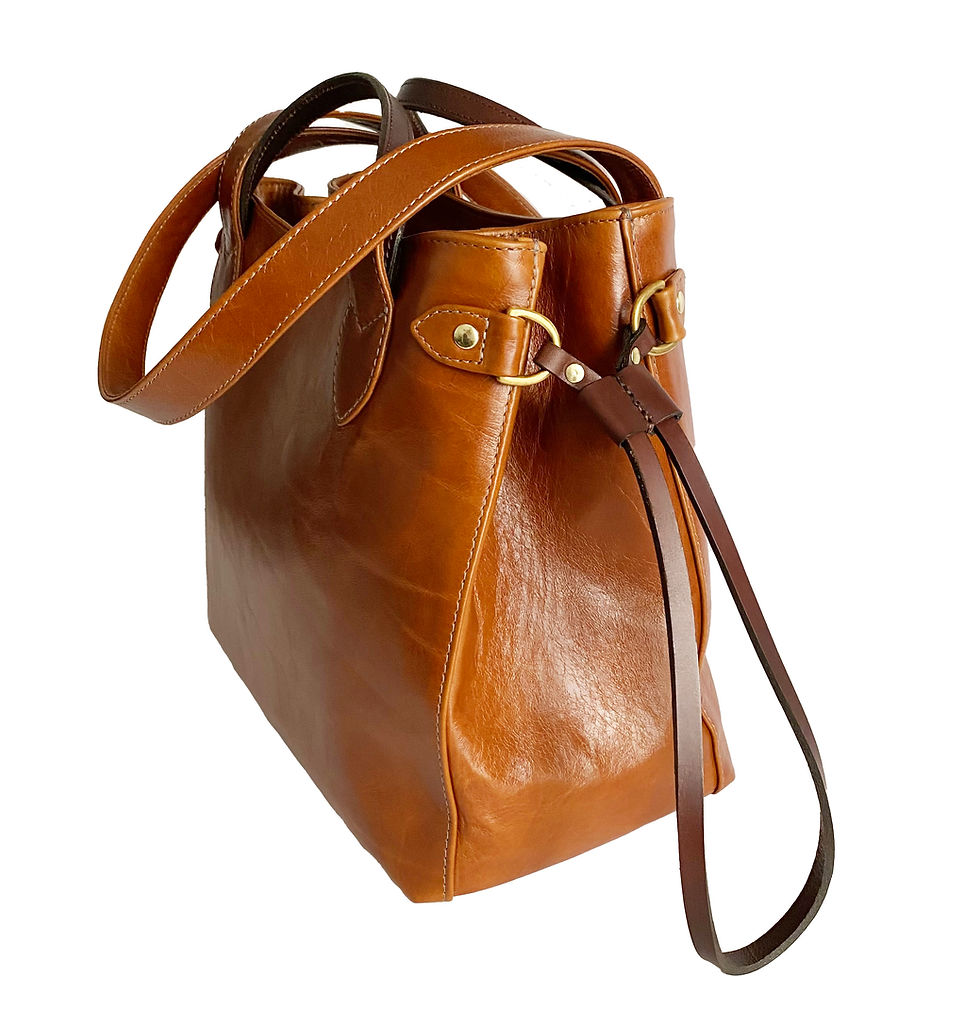 Thumbnail: Bella Tote - Caramel Tan