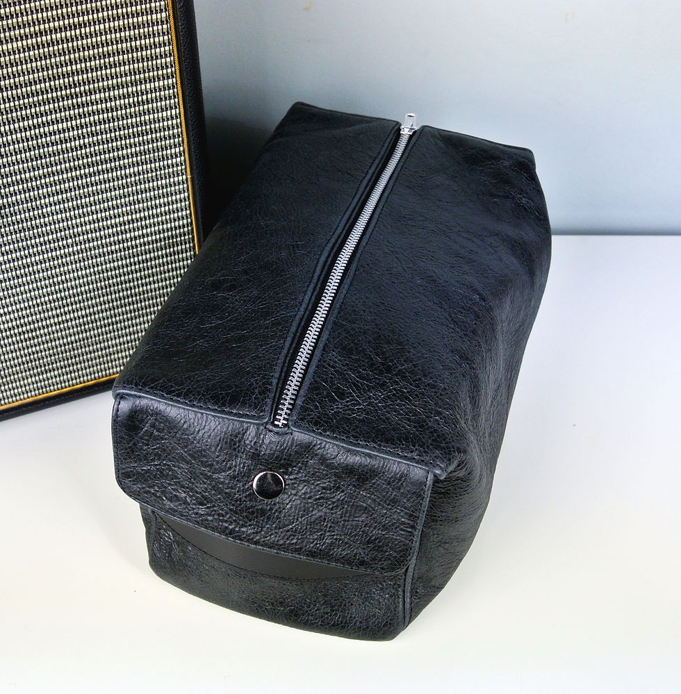 Thumbnail: Black Over-sized Wash Bag