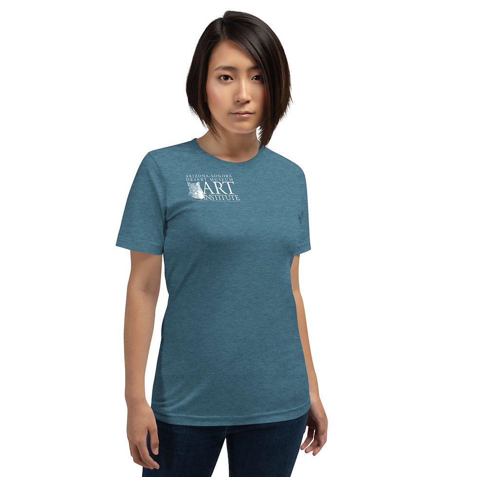 Thumbnail: Unisex t-shirt Small Front Logo in Dark Colors