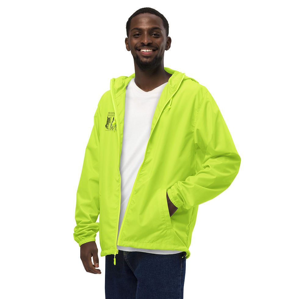 Thumbnail: Unisex lightweight zip up windbreaker Lighter Colors