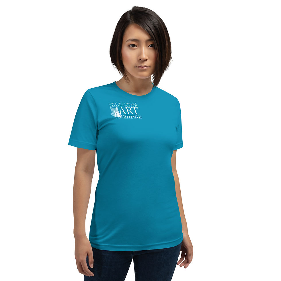 Thumbnail: Unisex t-shirt Small Front Logo in Dark Colors